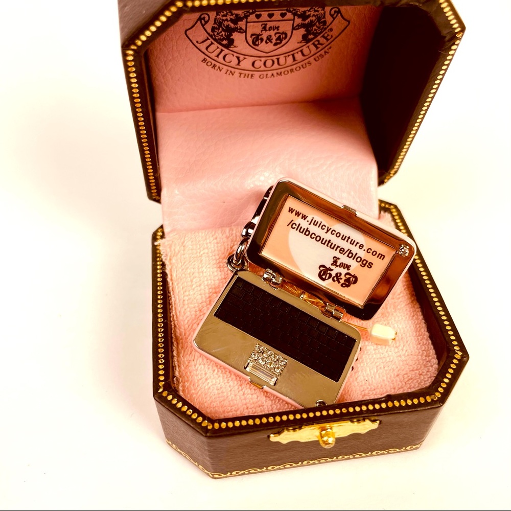 Juicy Couture Laptop charm!